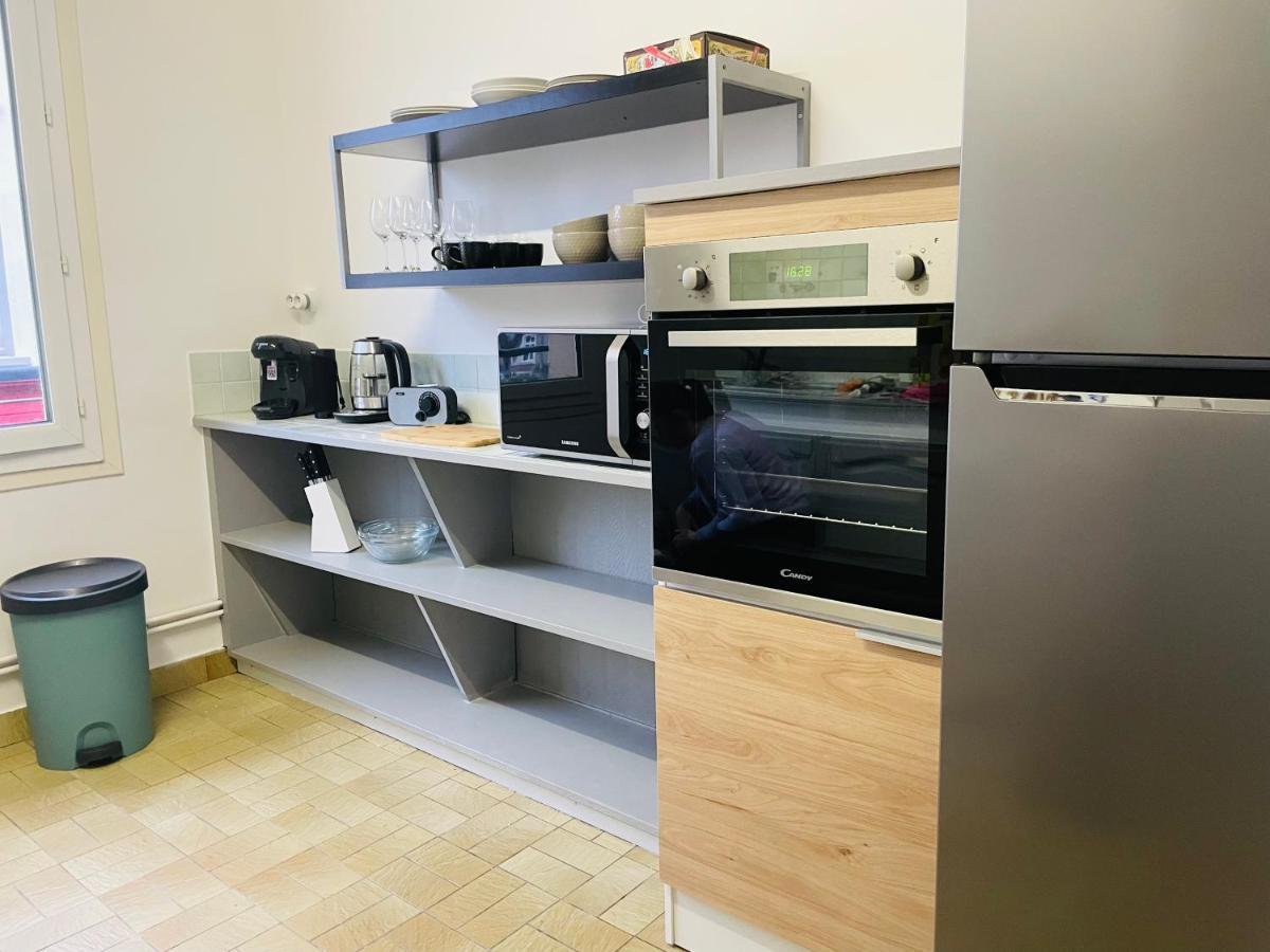 Charmant Appartement De Coeur De Ville - 2 Chambres Lits Queen Size - Netflix - Wifi 瑟堡 外观 照片