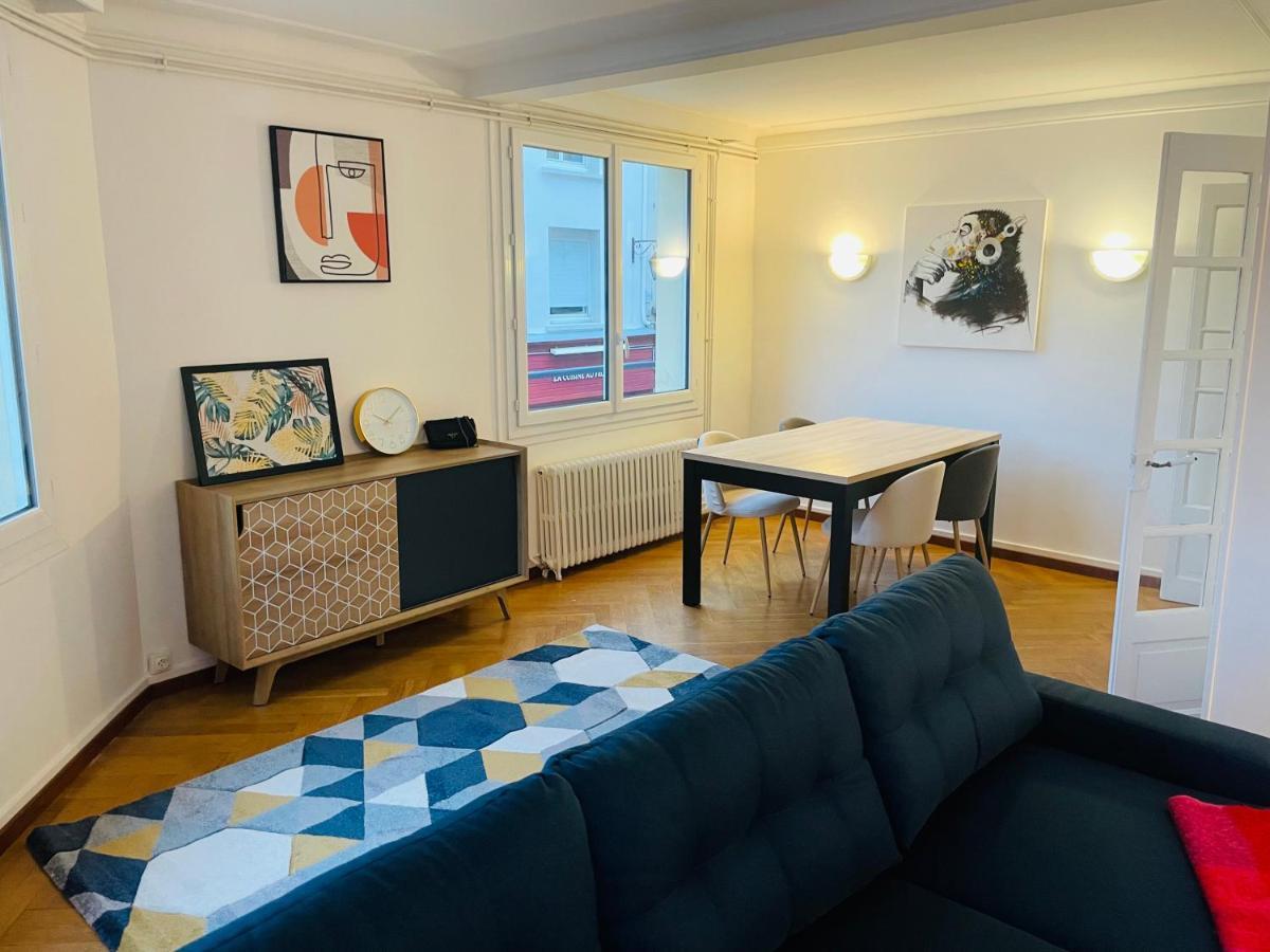 Charmant Appartement De Coeur De Ville - 2 Chambres Lits Queen Size - Netflix - Wifi 瑟堡 外观 照片